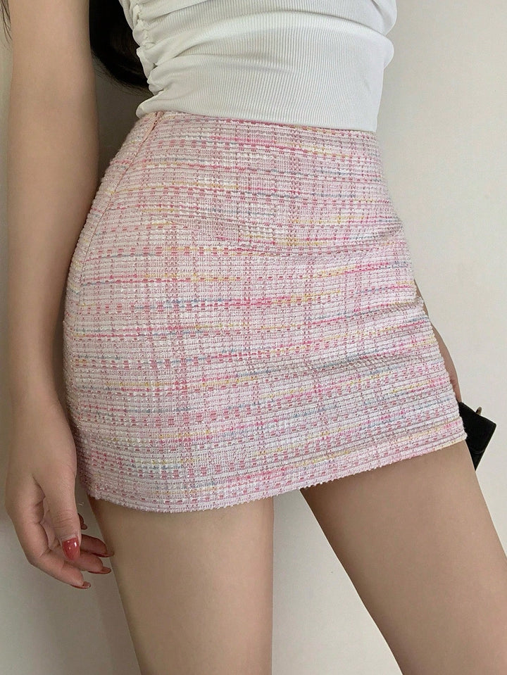 Fustă mini  SHEIN, roz