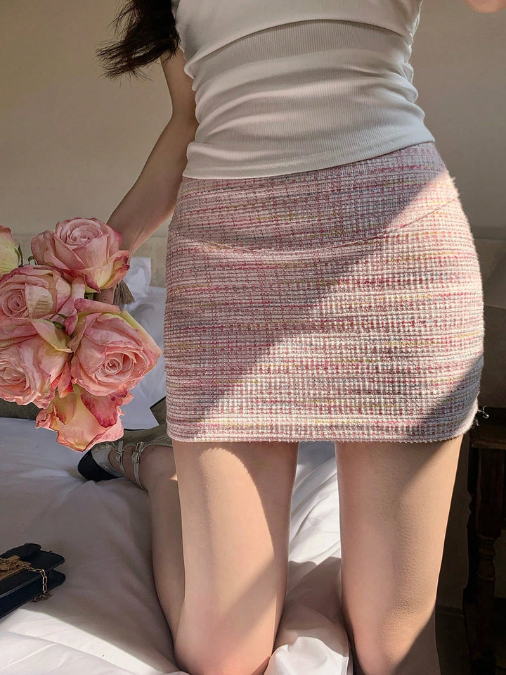 Fustă mini  SHEIN, roz