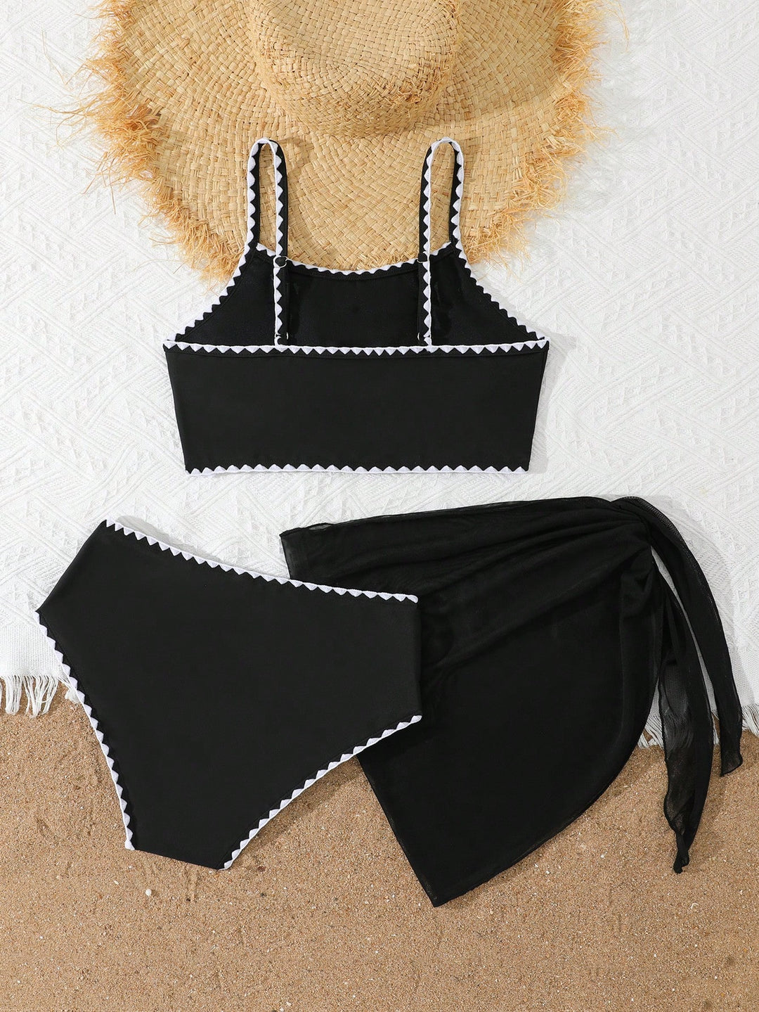 SHEIN bikini szett, fekete