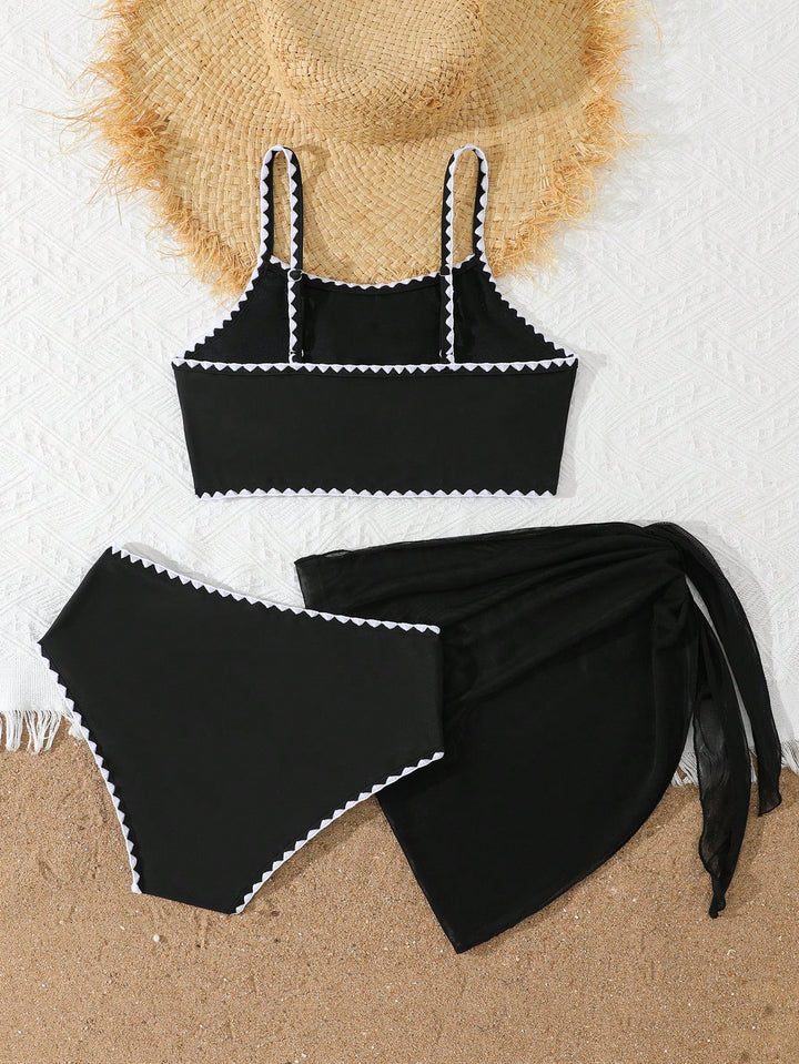 SHEIN bikini szett, fekete