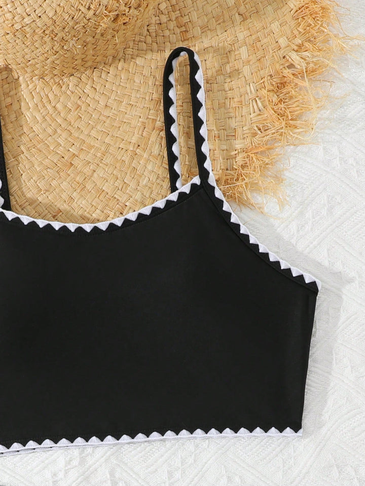 SHEIN bikini szett, fekete