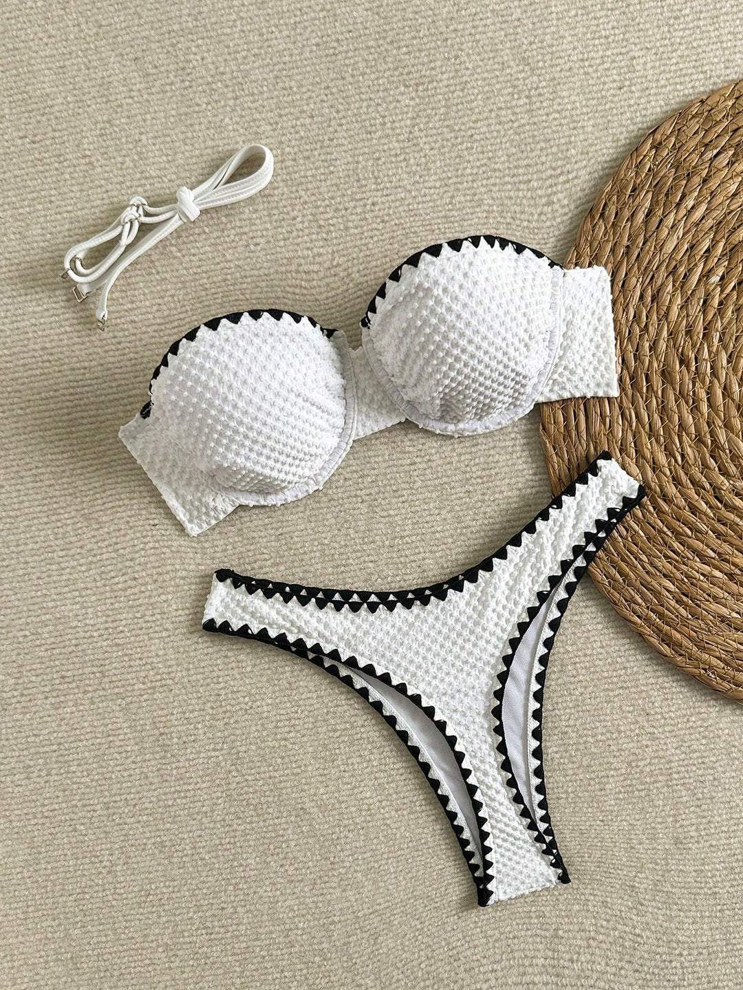 SHEIN bikini szett, fekete
