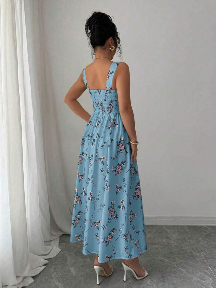 Rochie maxi SHEIN, albastru