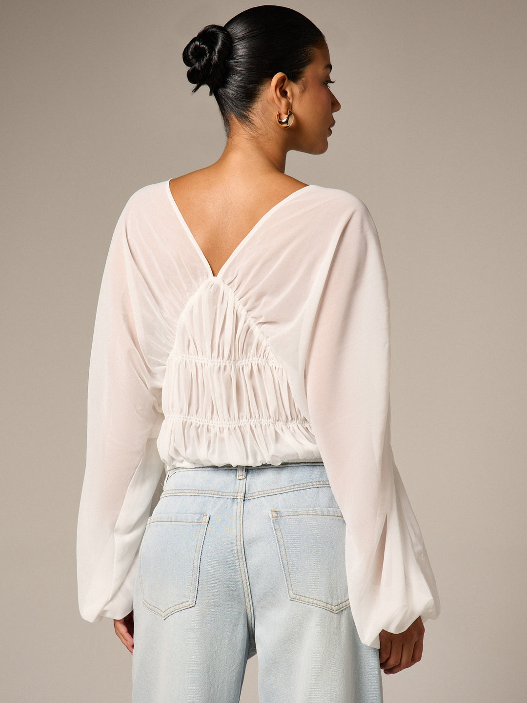 Bluza SHEIN, alb