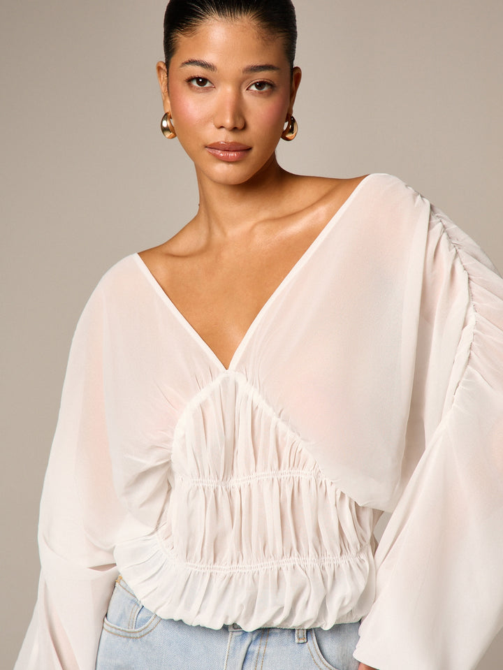 Bluza SHEIN, alb