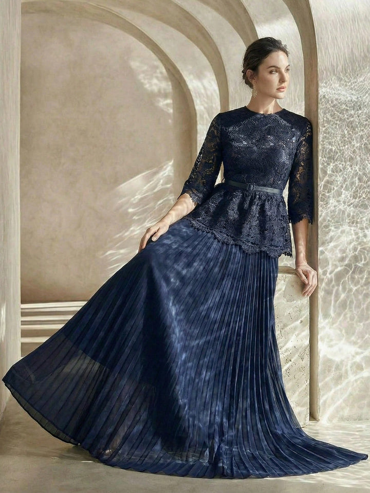 Rochie maxi SHEIN, albastru