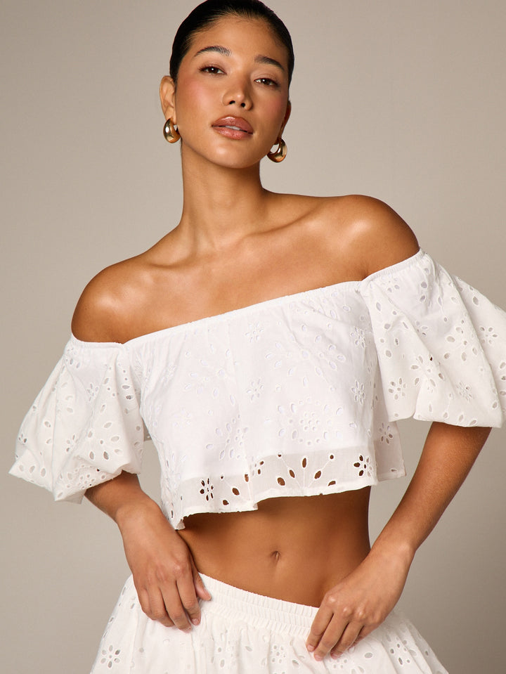 Top SHEIN, alb
