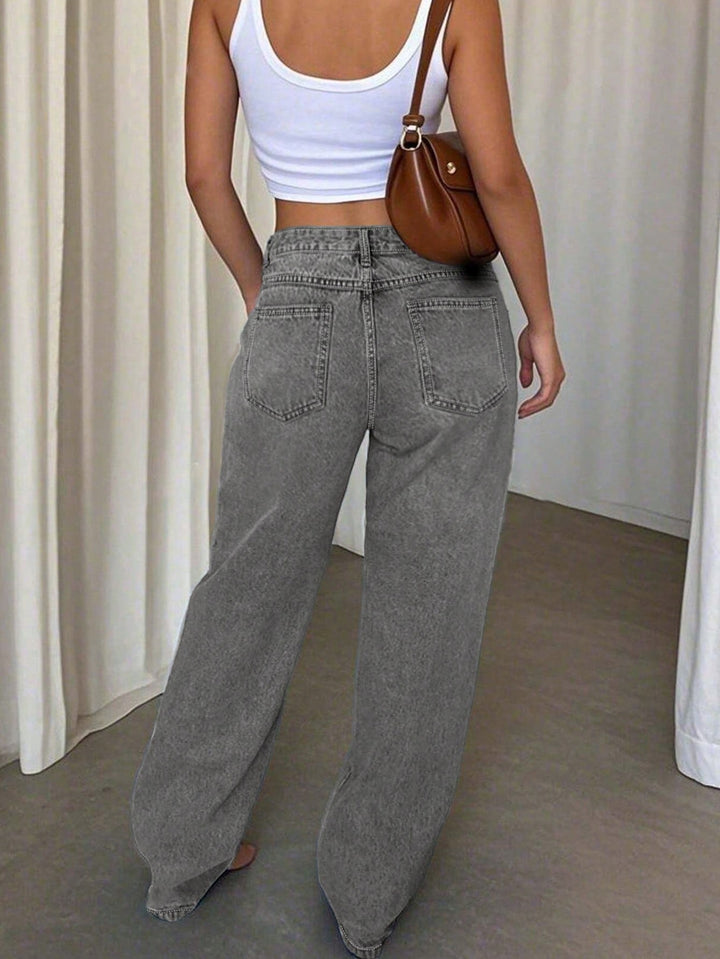 Jeans SHEIN, gri