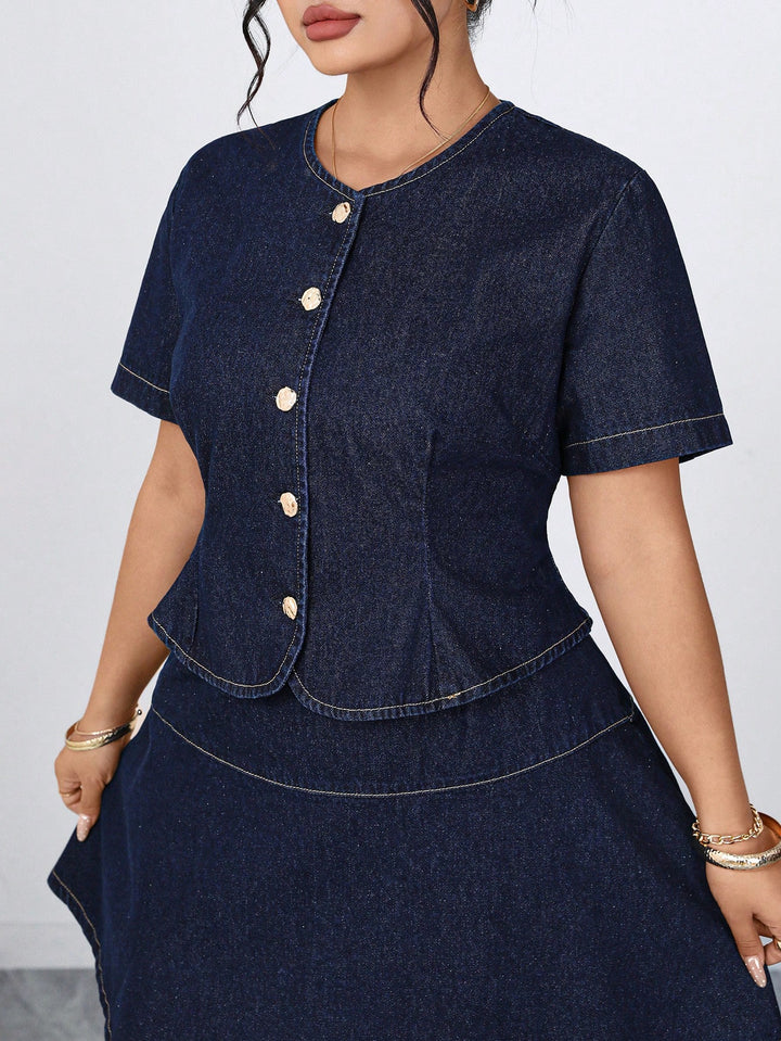 Top SHEIN, albastru