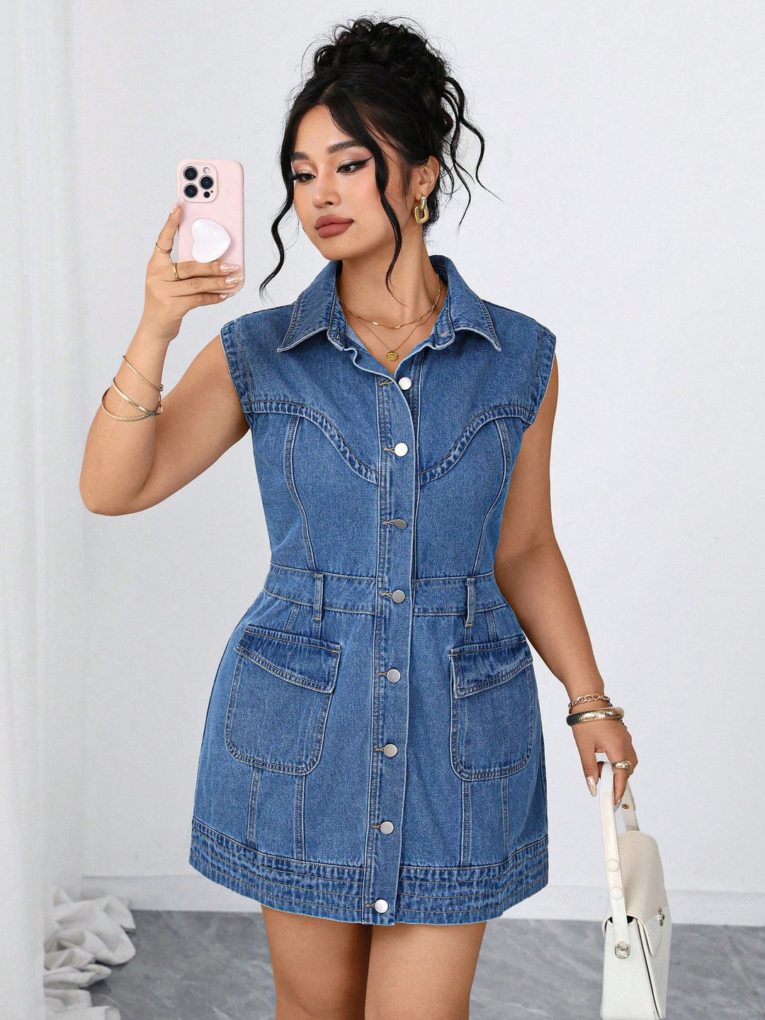 Rochie SHEIN, albastru