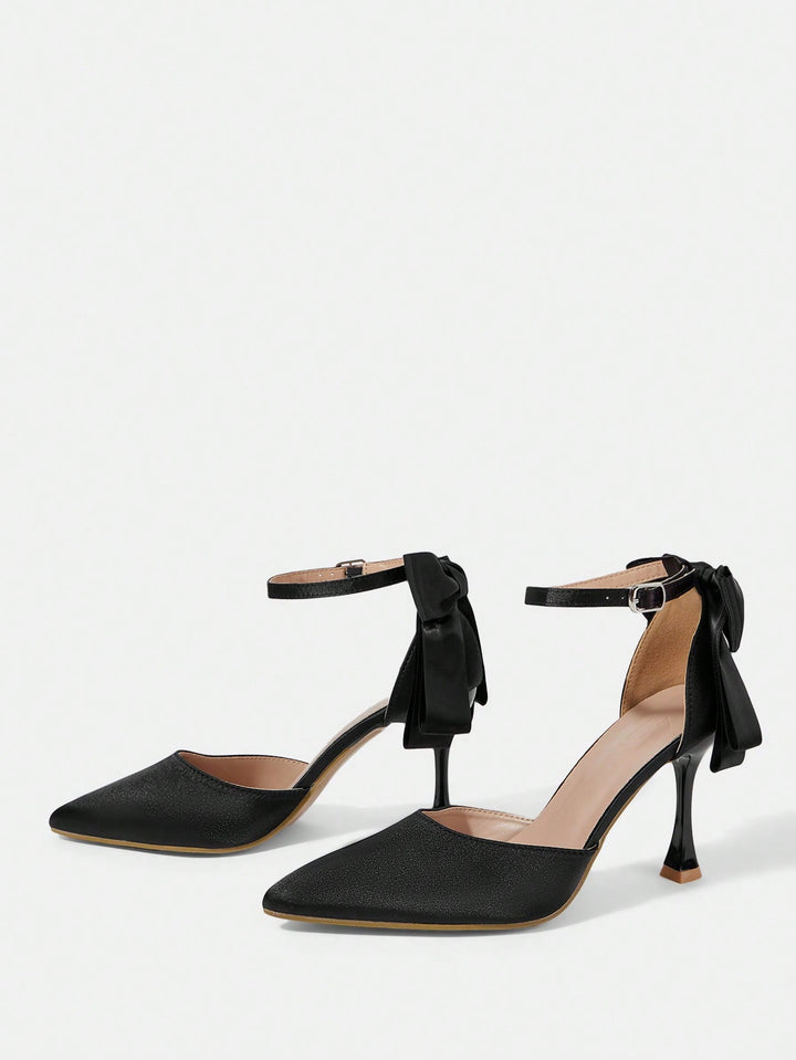 Pantofi cu toc SHEIN, negru
