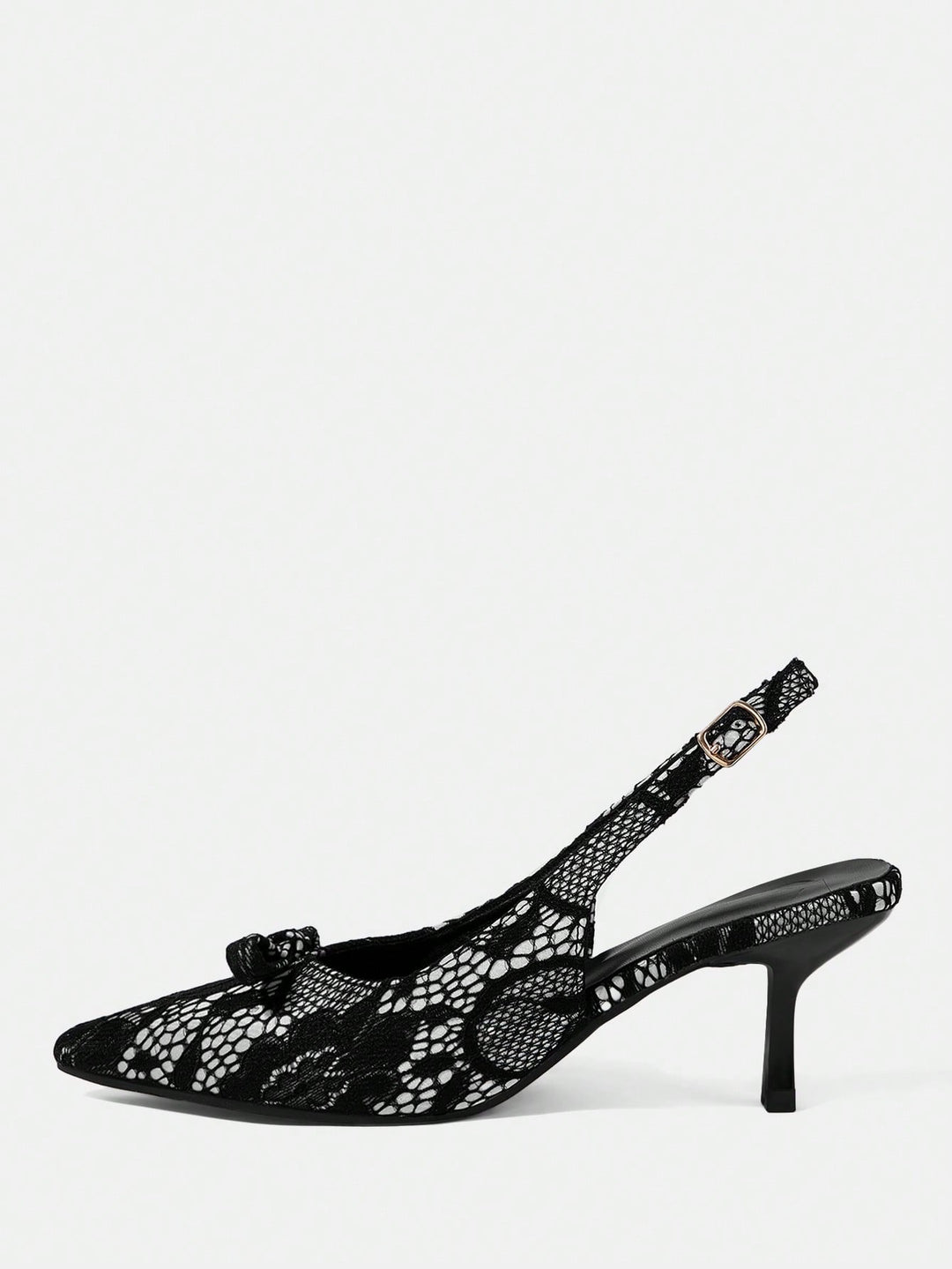 Pantofi cu toc SHEIN, negru