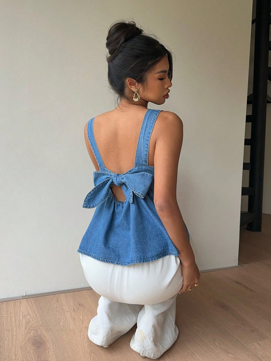 Top SHEIN, albastru
