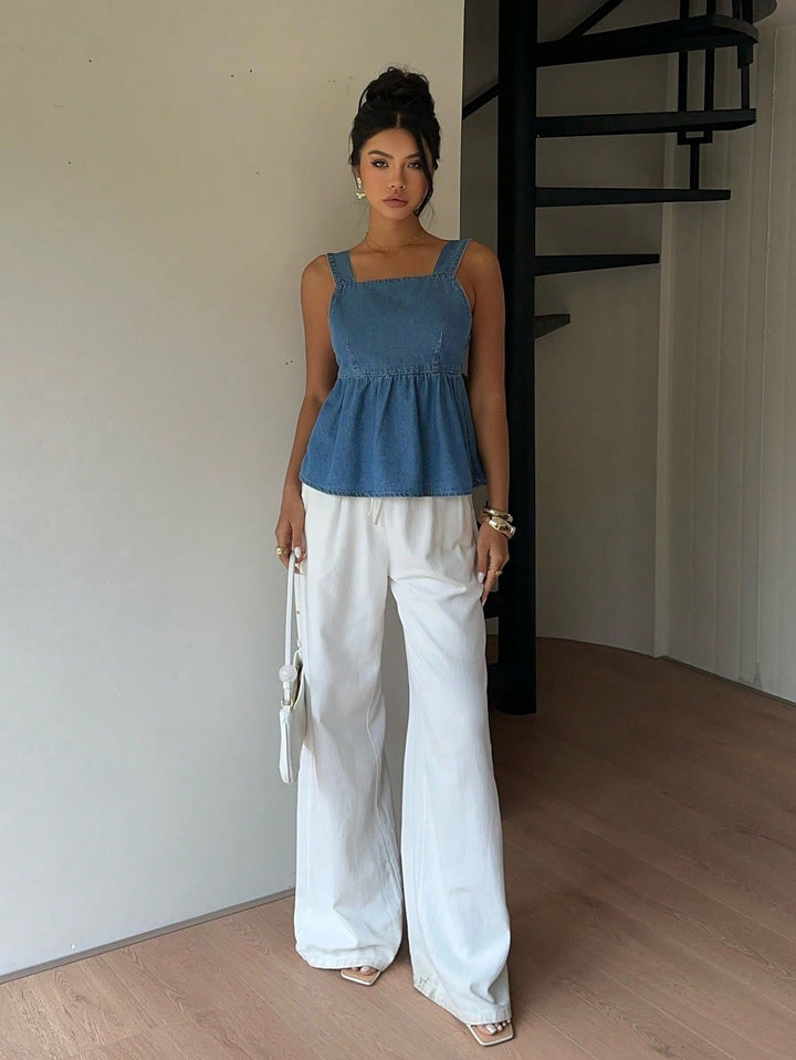 Top SHEIN, albastru