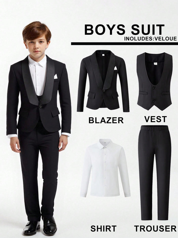 Costum SHEIN, negru