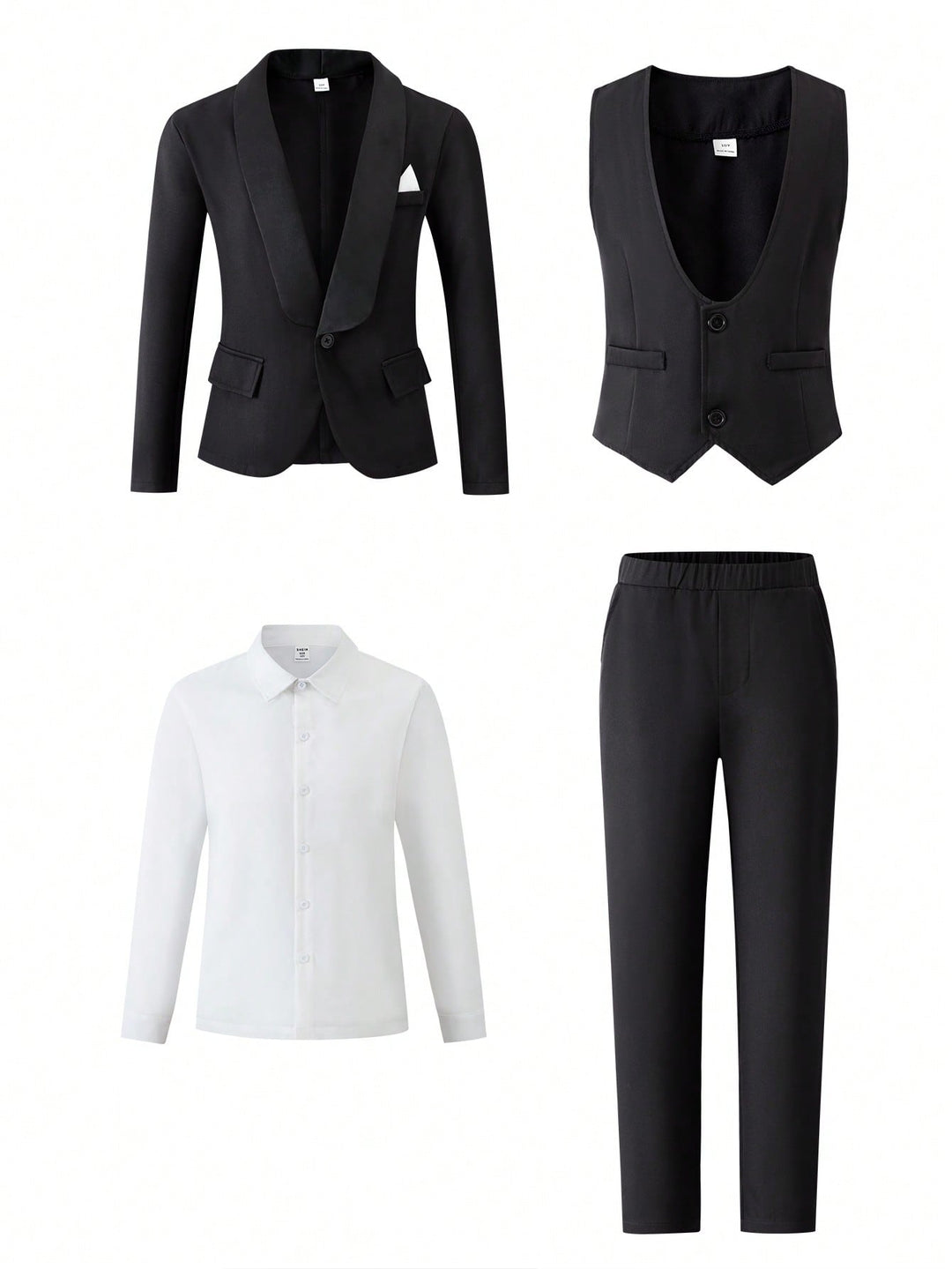 Costum SHEIN, negru