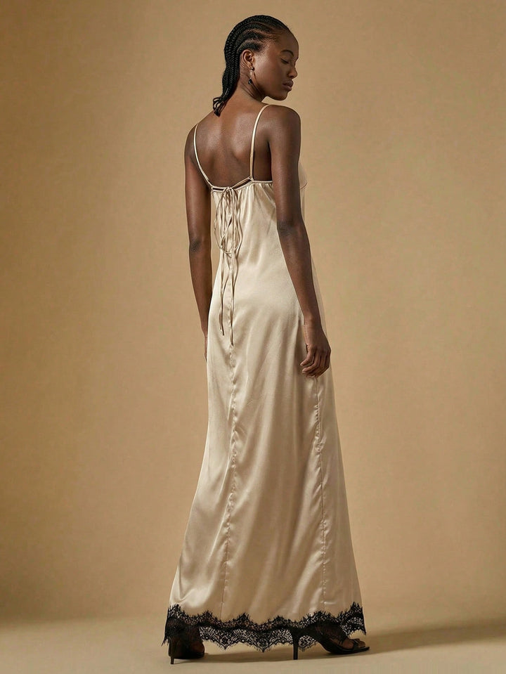 Rochie maxi SHEIN, kaki