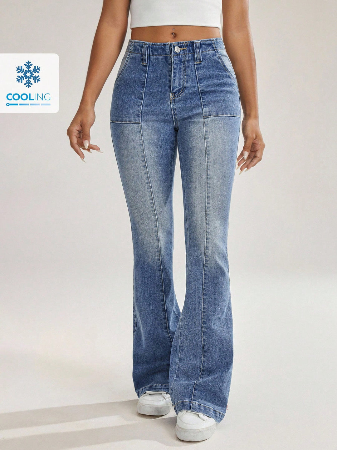 Jeans SHEIN, albastru