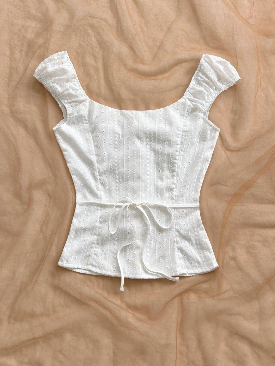 Top SHEIN, alb
