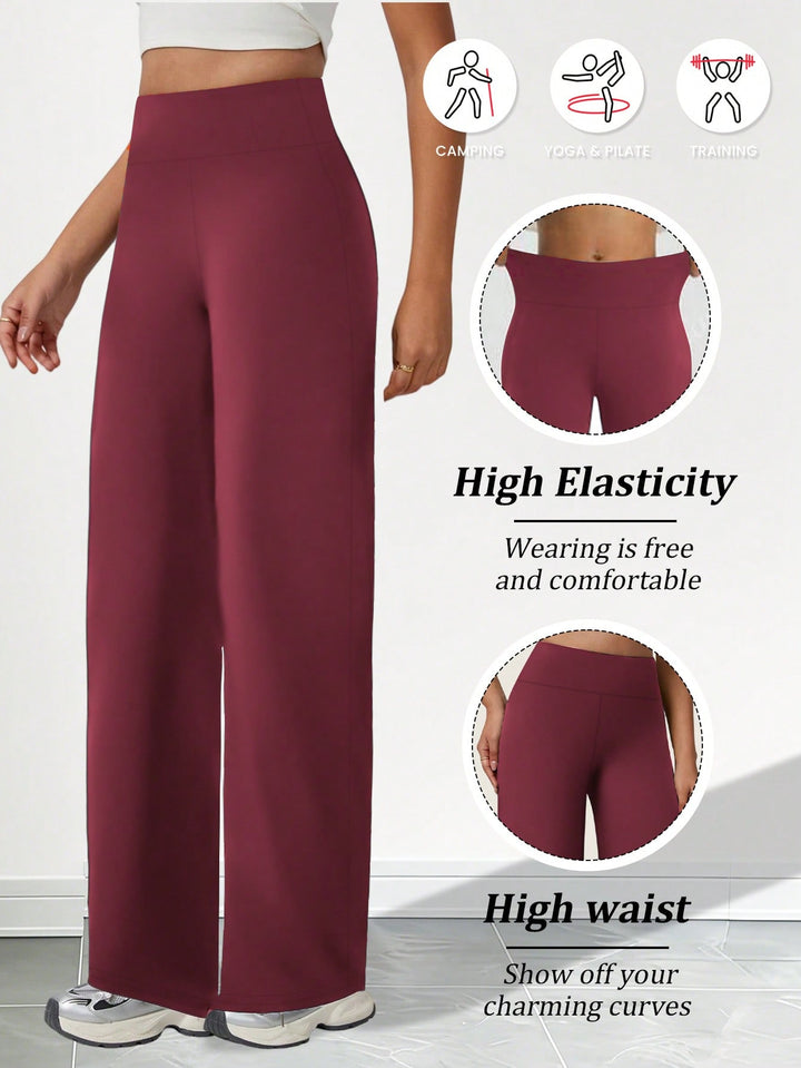 Pantaloni SHEIN, roșu