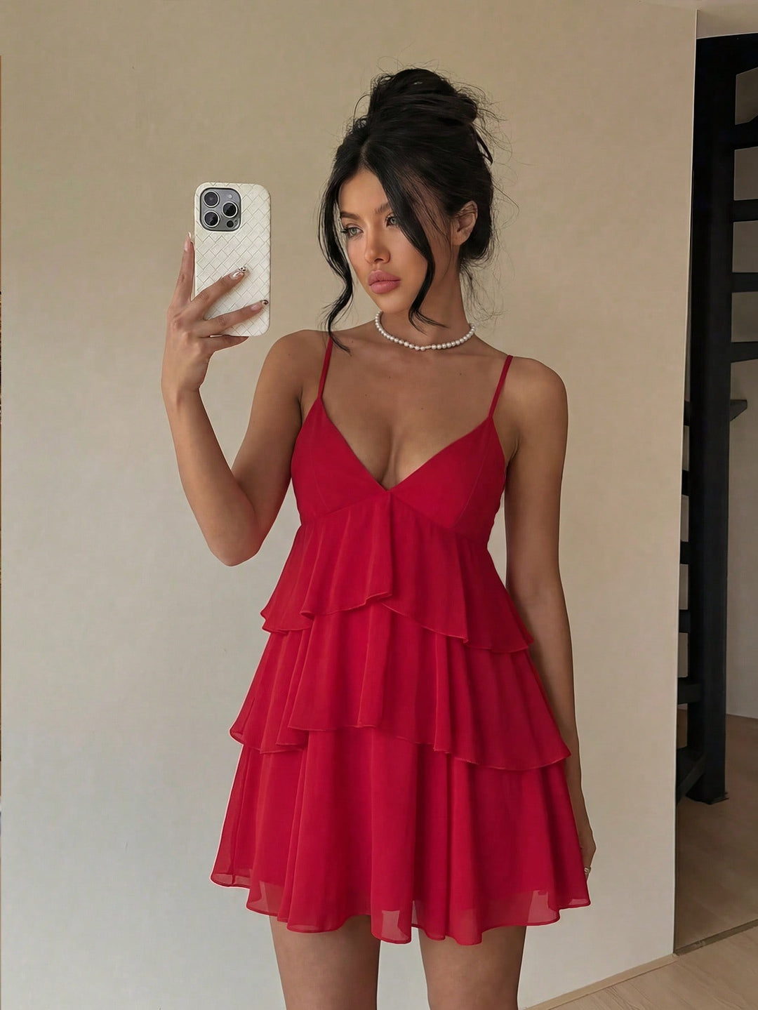 Rochie mini SHEIN, roșu