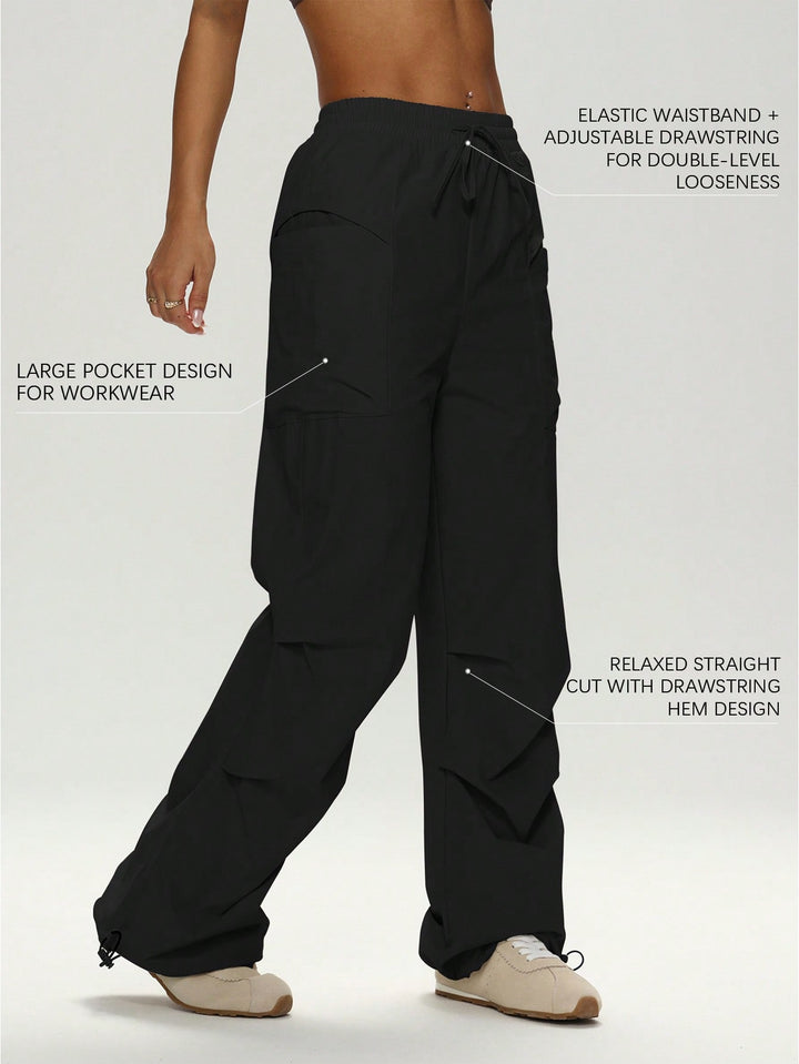 Pantaloni SHEIN, negru