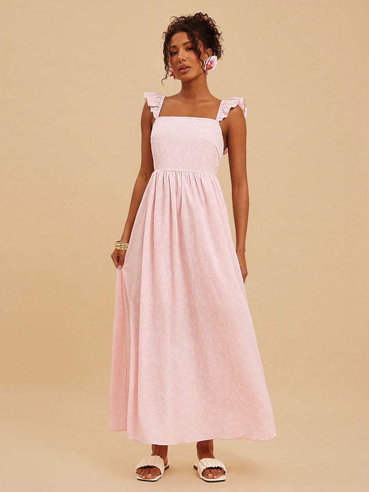 Rochie maxi SHEIN, roz