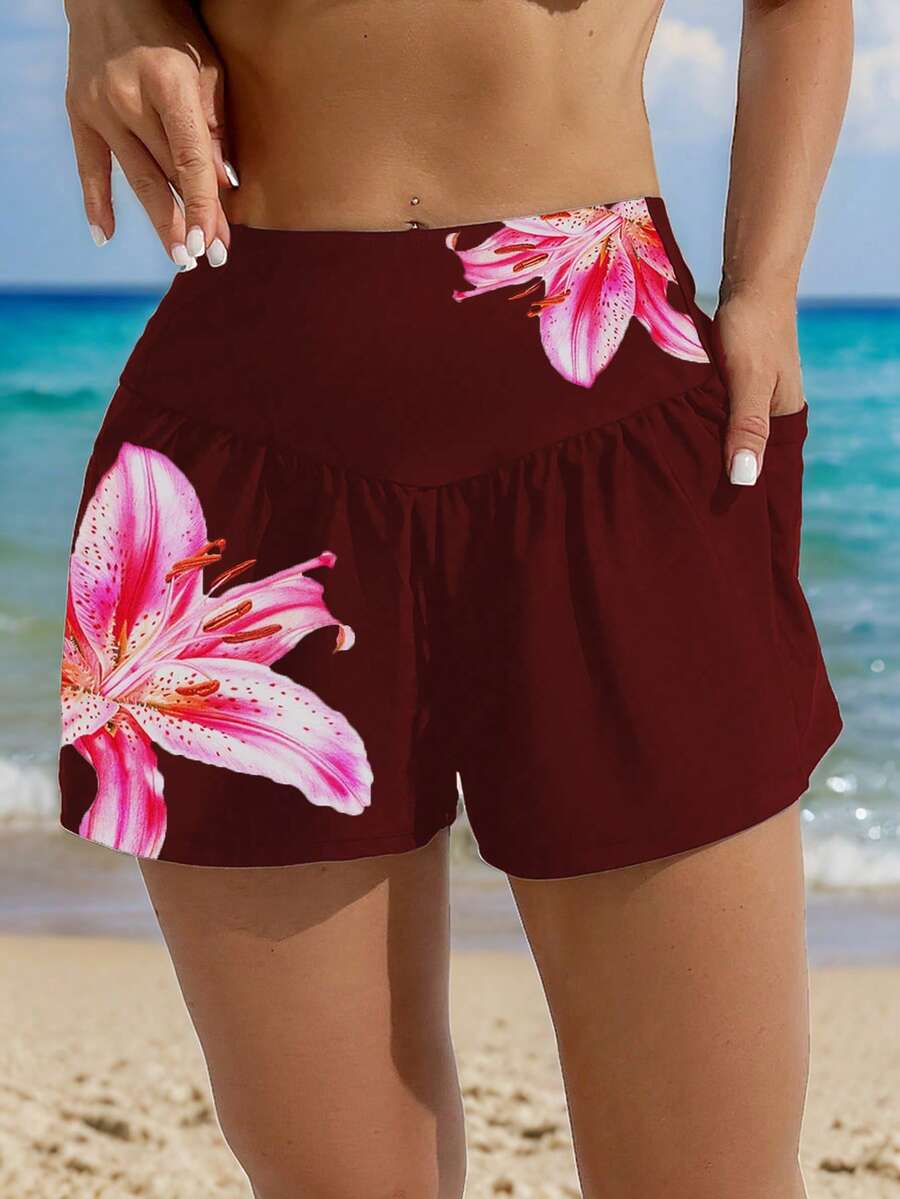 Pantaloni scurți de plajă SHEIN, mix culori