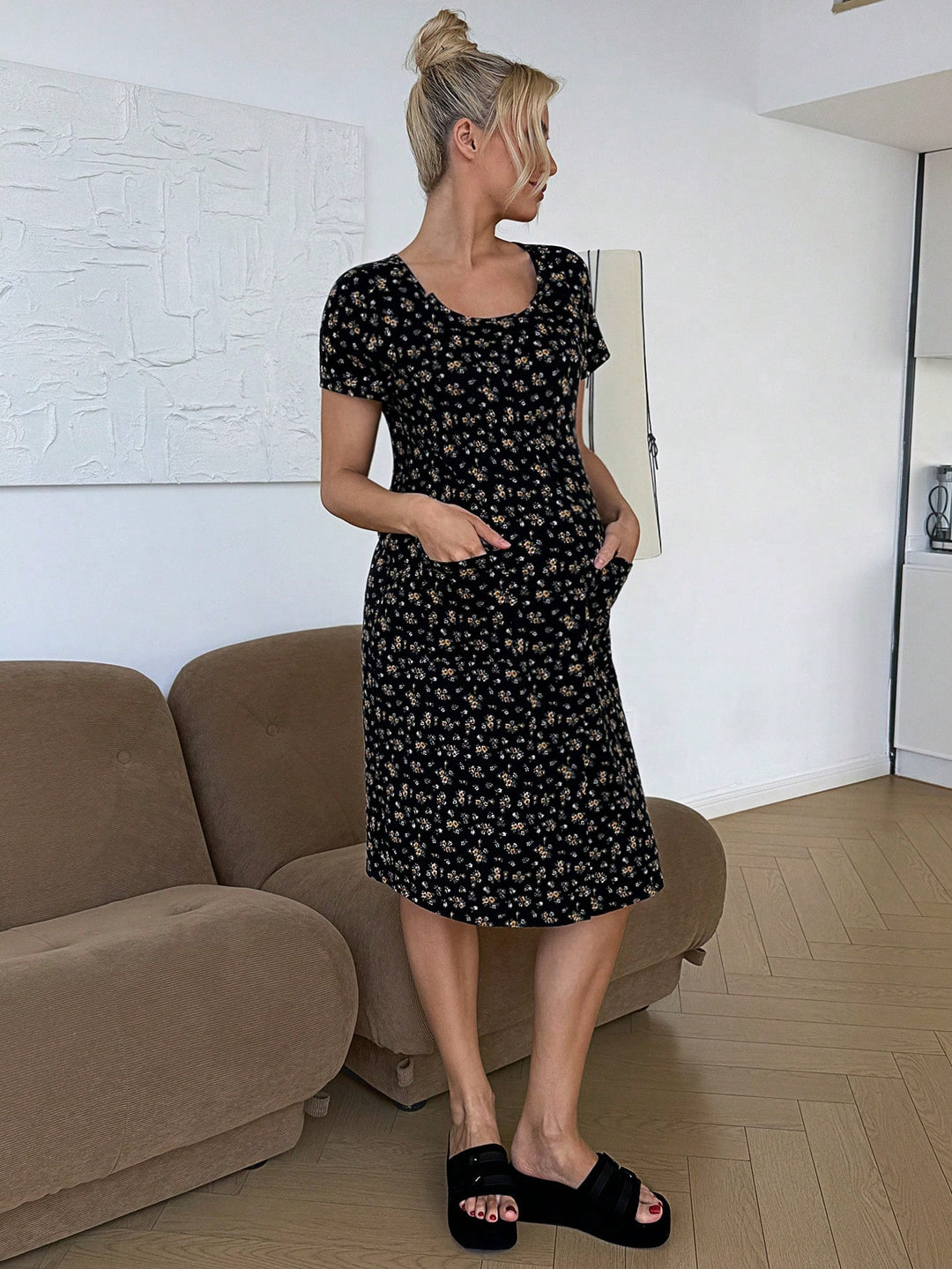 Rochie SHEIN, mix culori