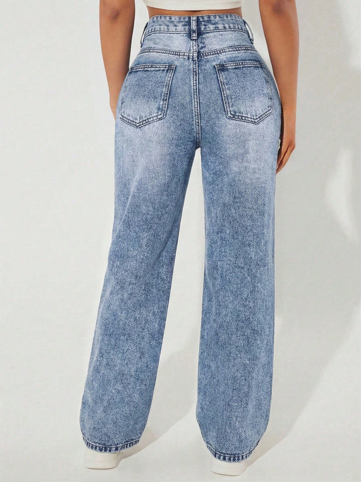 Jeans SHEIN, albastru