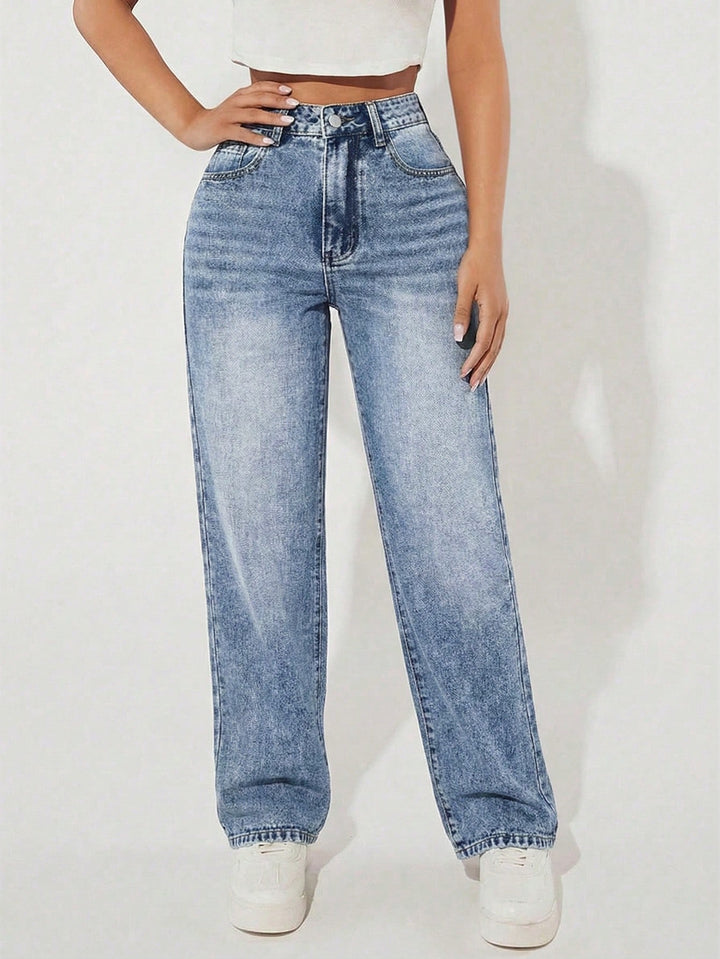 Jeans SHEIN, albastru