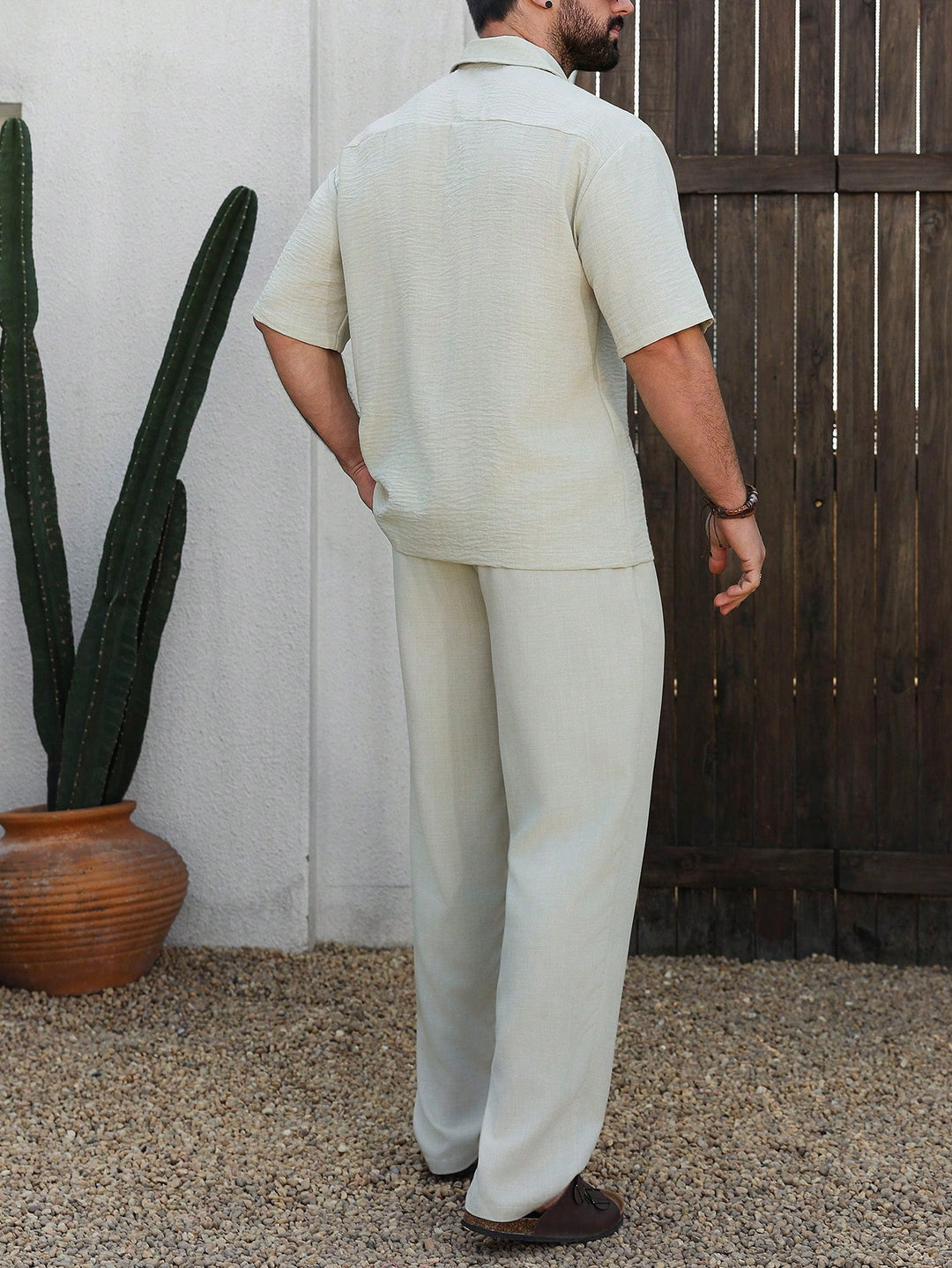 SHEIN együttes, bézs