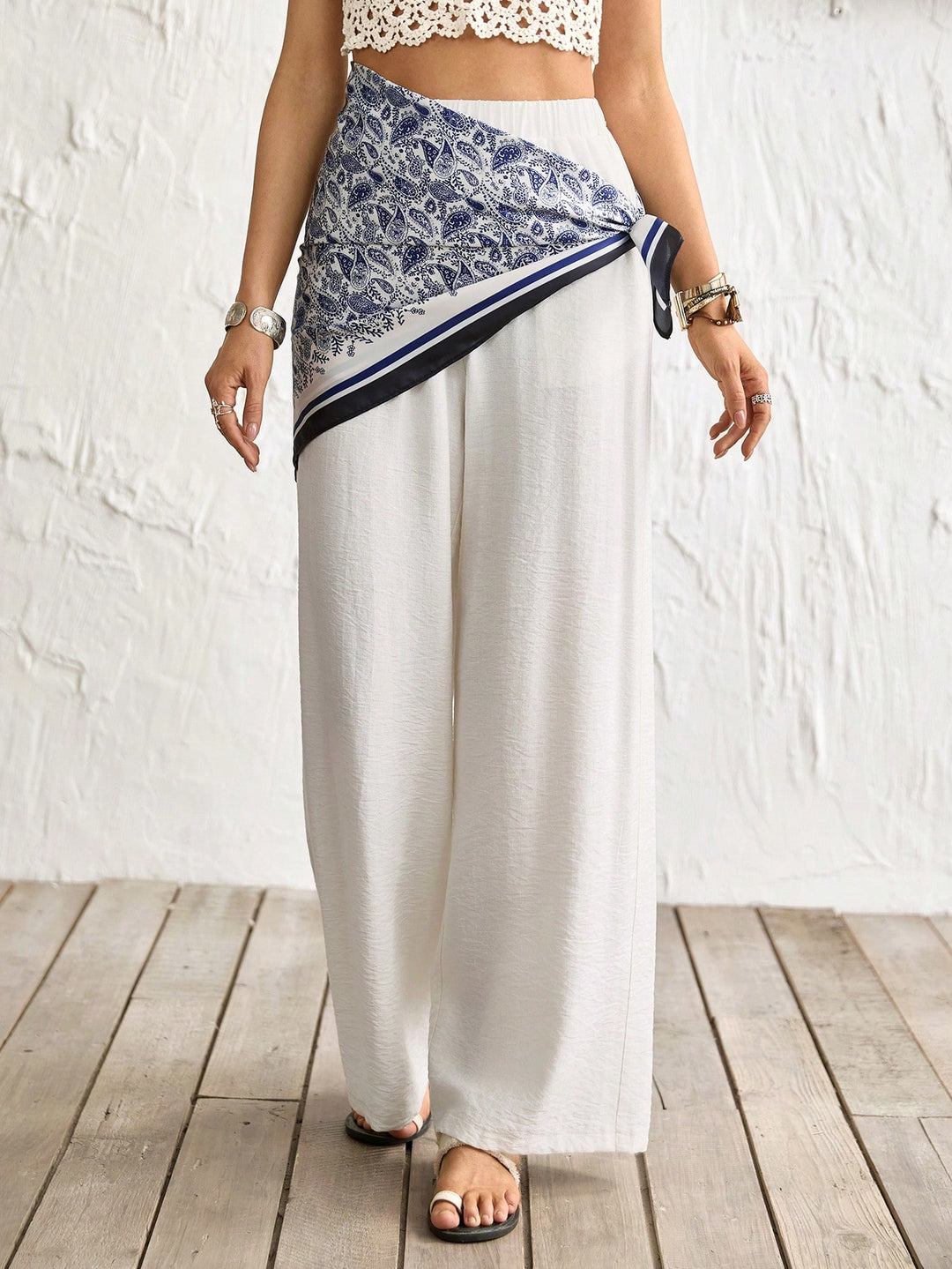 Pantaloni SHEIN, portocaliu