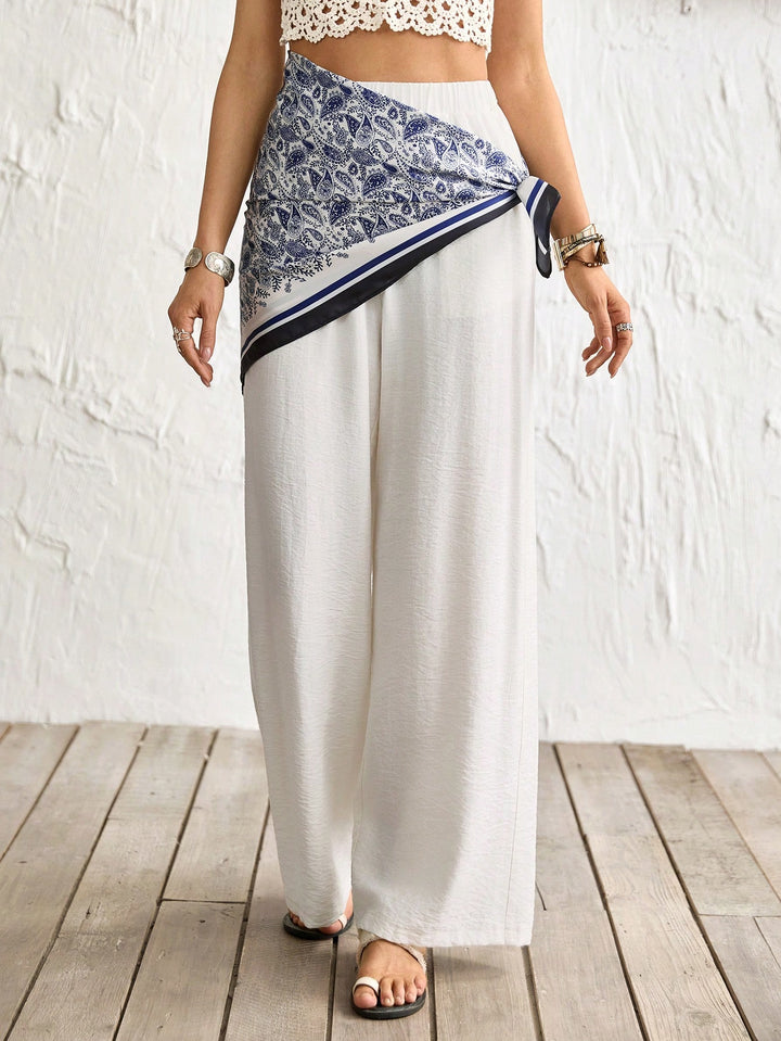 Pantaloni SHEIN, portocaliu