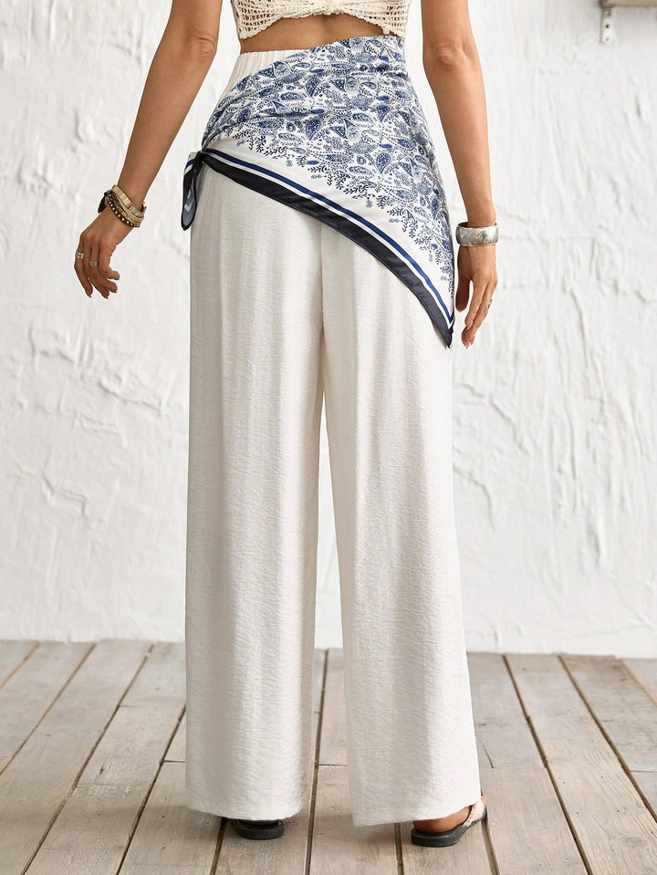 Pantaloni SHEIN, portocaliu