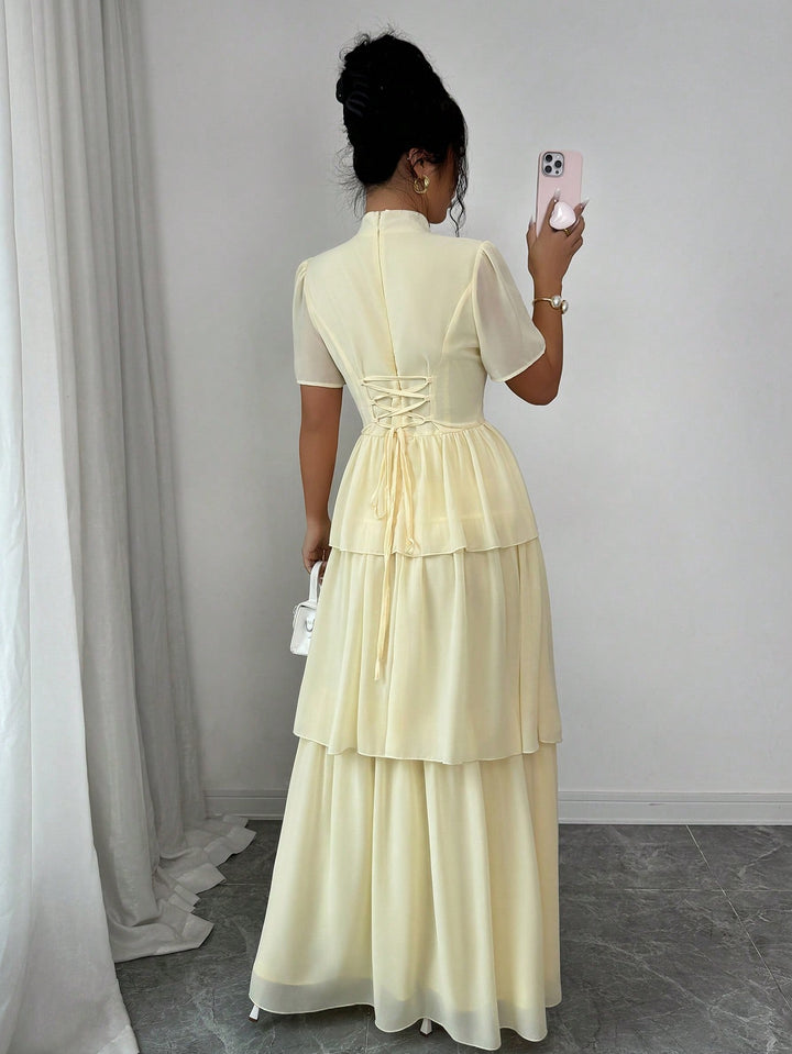 Rochie maxi SHEIN, galben