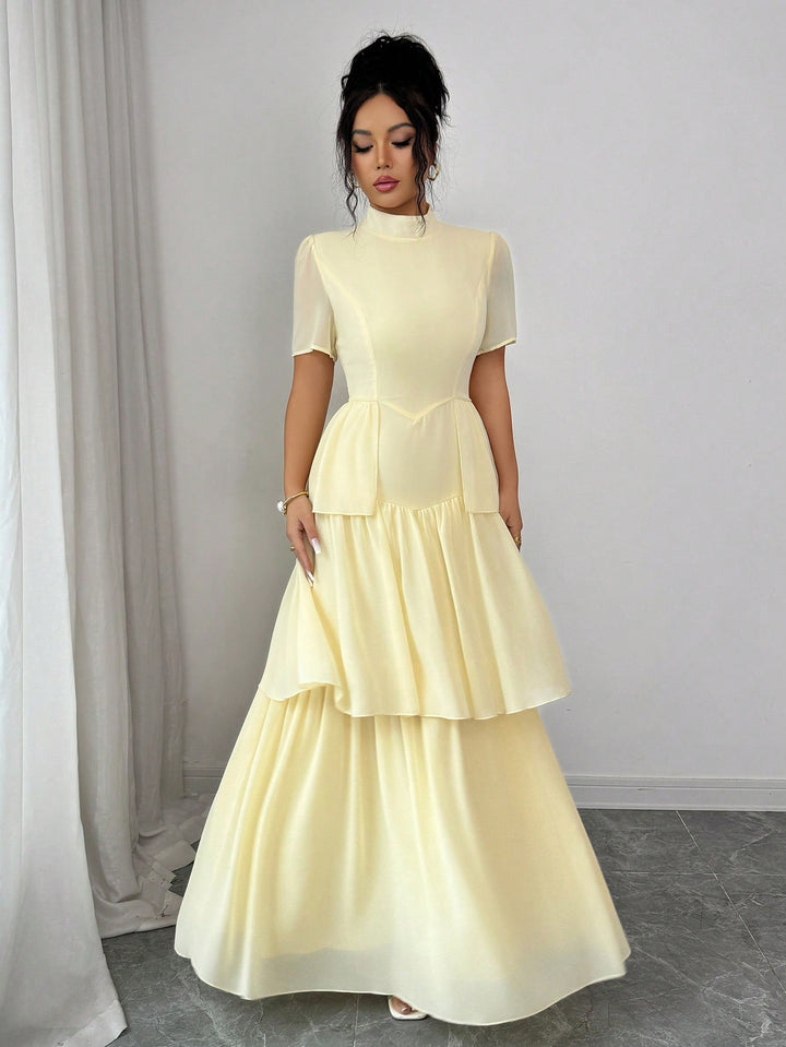 Rochie maxi SHEIN, galben