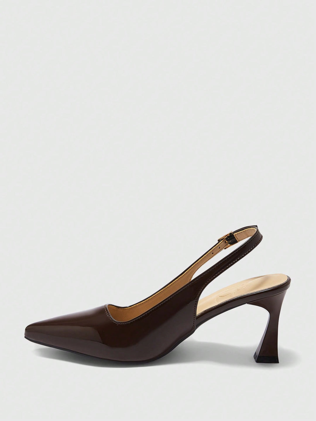 Pantofi cu toc SHEIN, maro