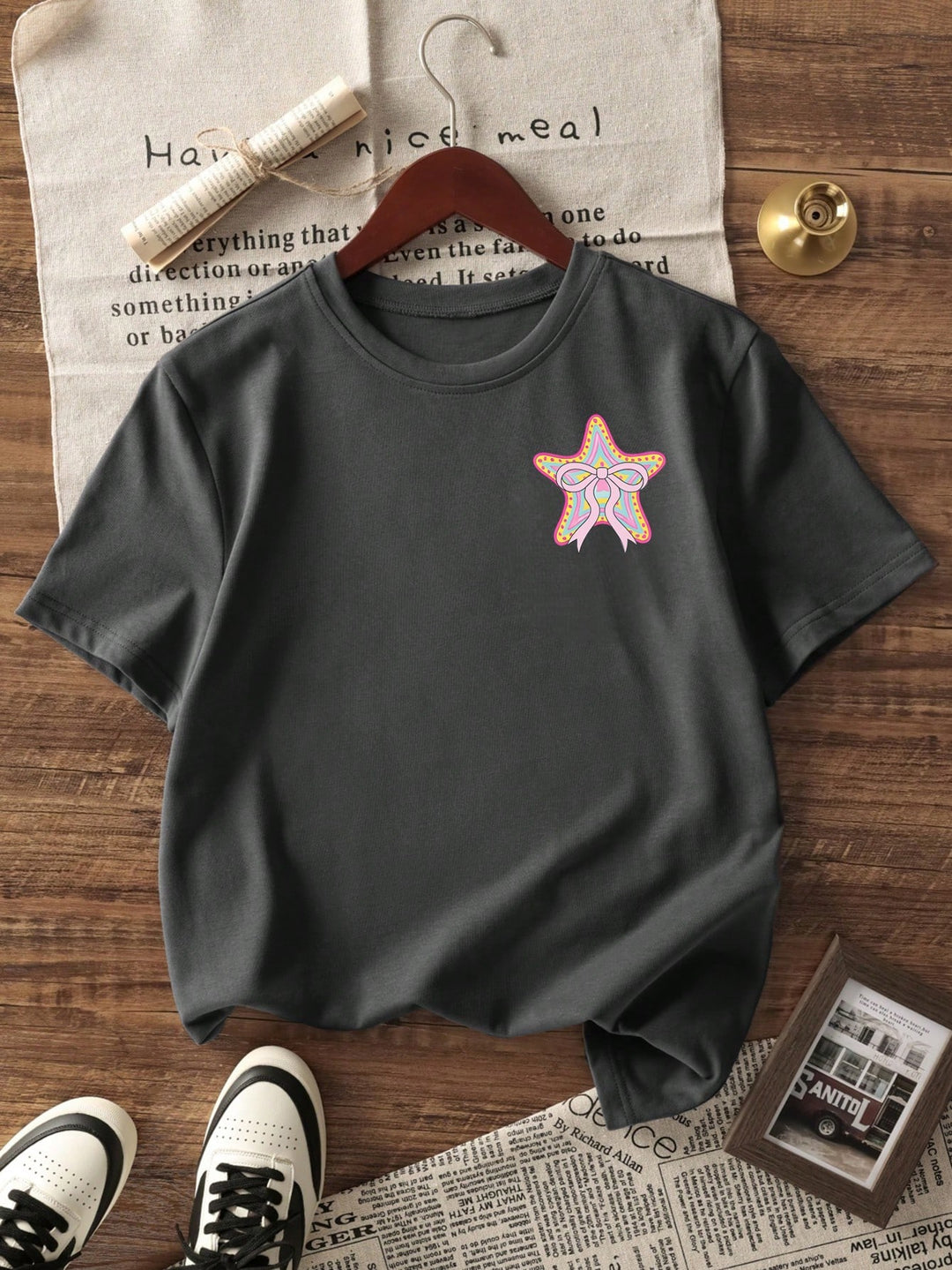 Tricou SHEIN, gri