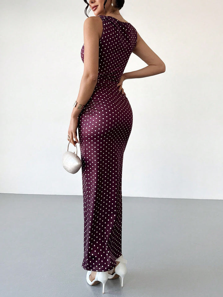 Rochie maxi SHEIN, roșu
