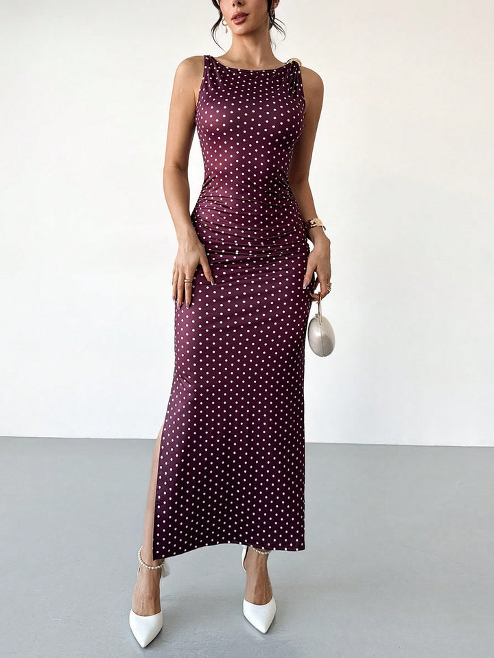 Rochie maxi SHEIN, roșu
