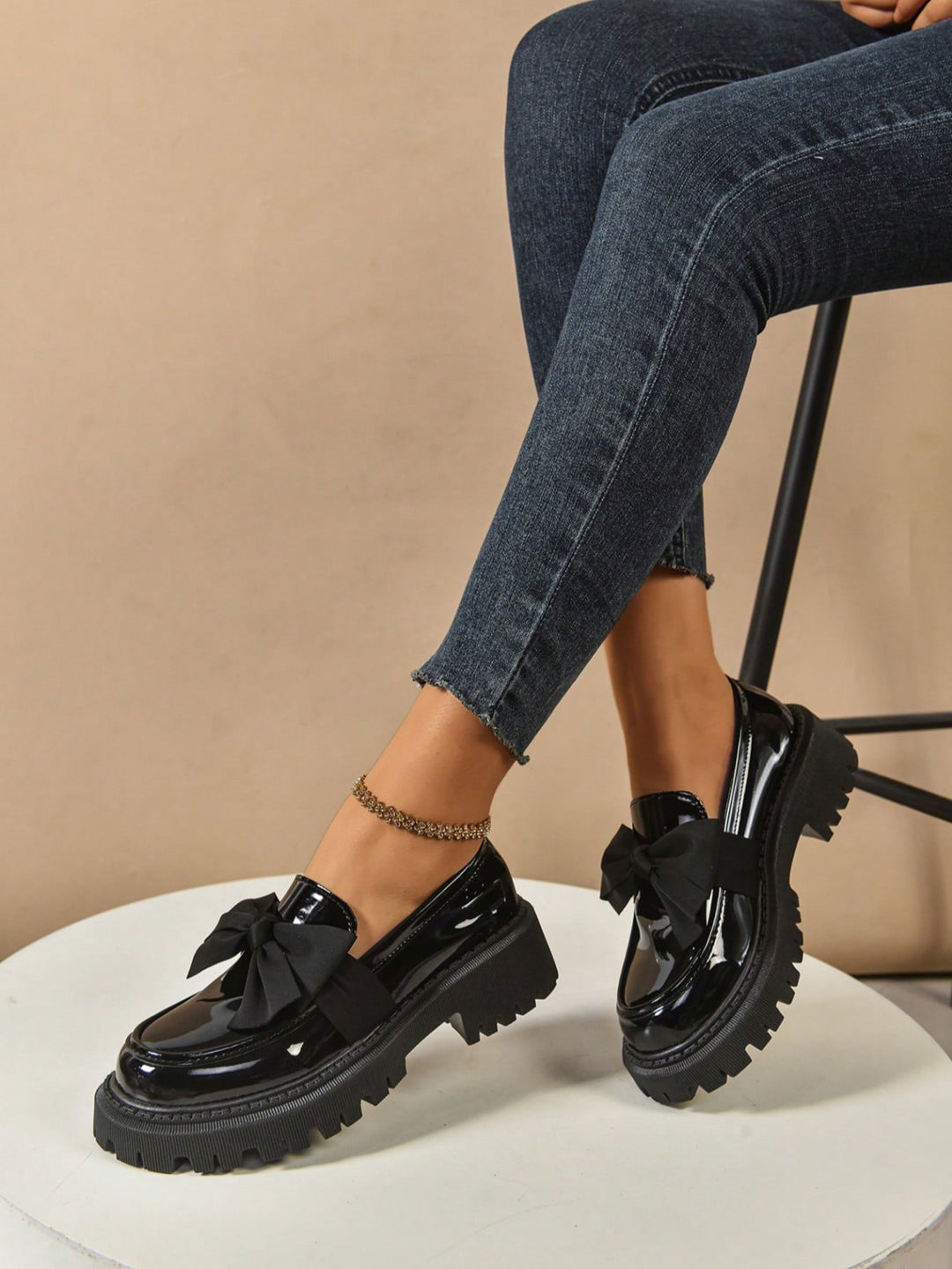Mocasini SHEIN, negru