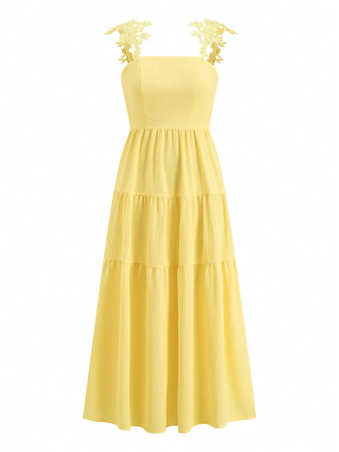 Rochie maxi SHEIN, galben