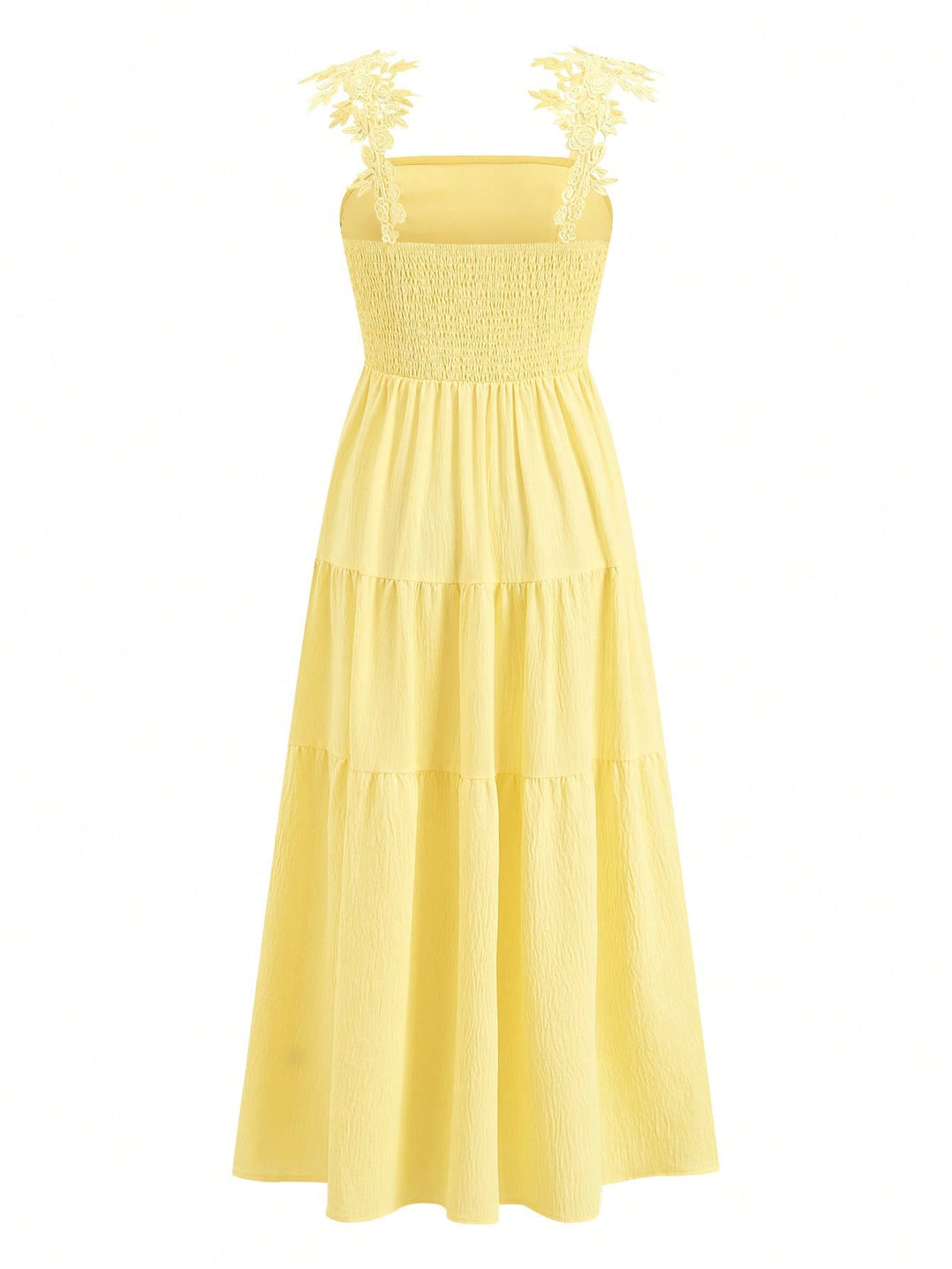 Rochie maxi SHEIN, galben