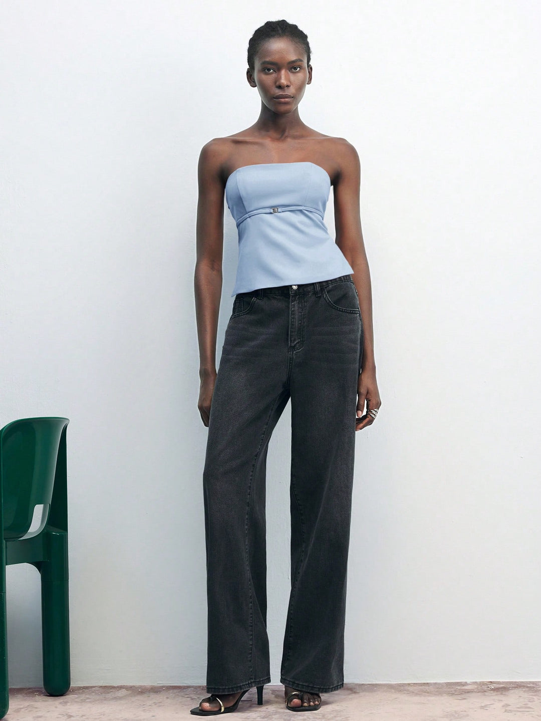 Top SHEIN, albastru
