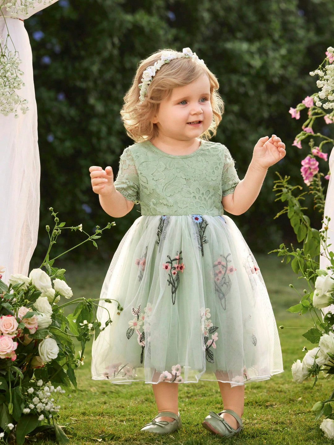 Rochie SHEIN, verde