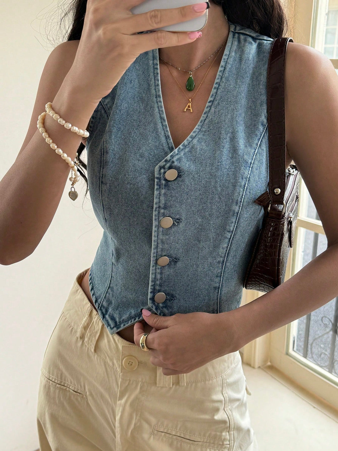 Top SHEIN, albastru