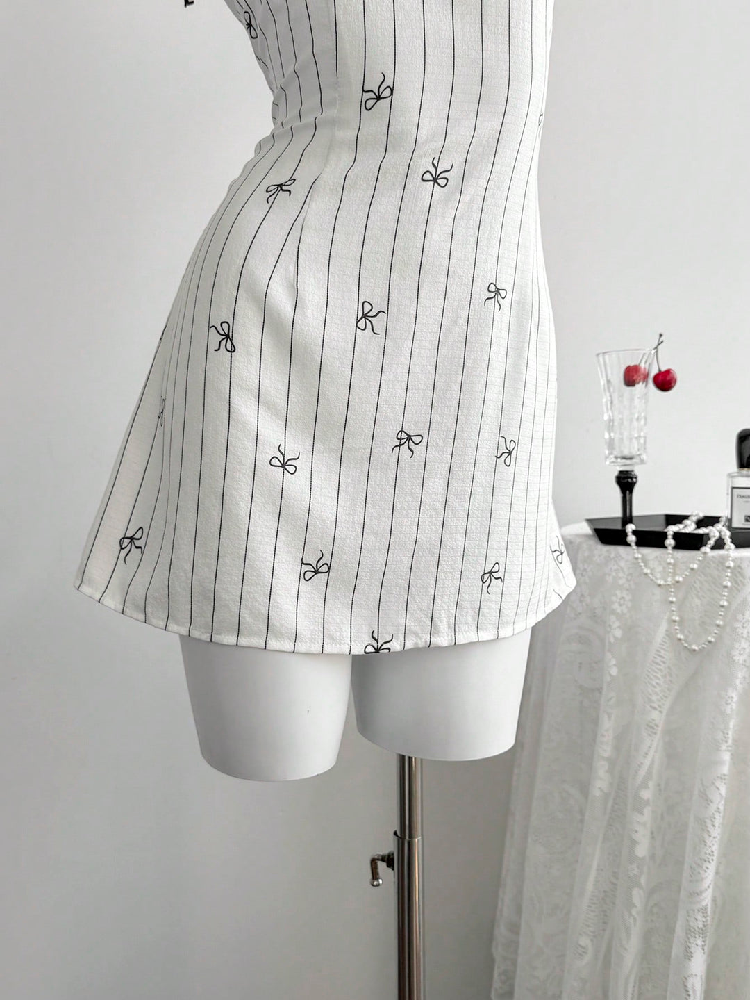 Rochie mini SHEIN, alb