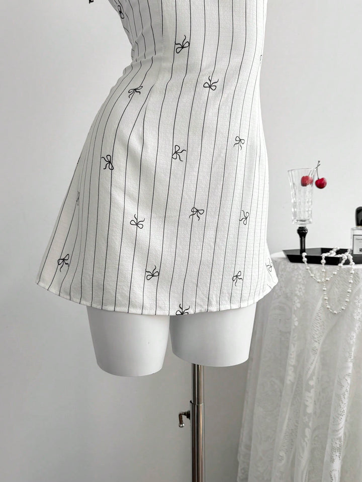 Rochie mini SHEIN, alb