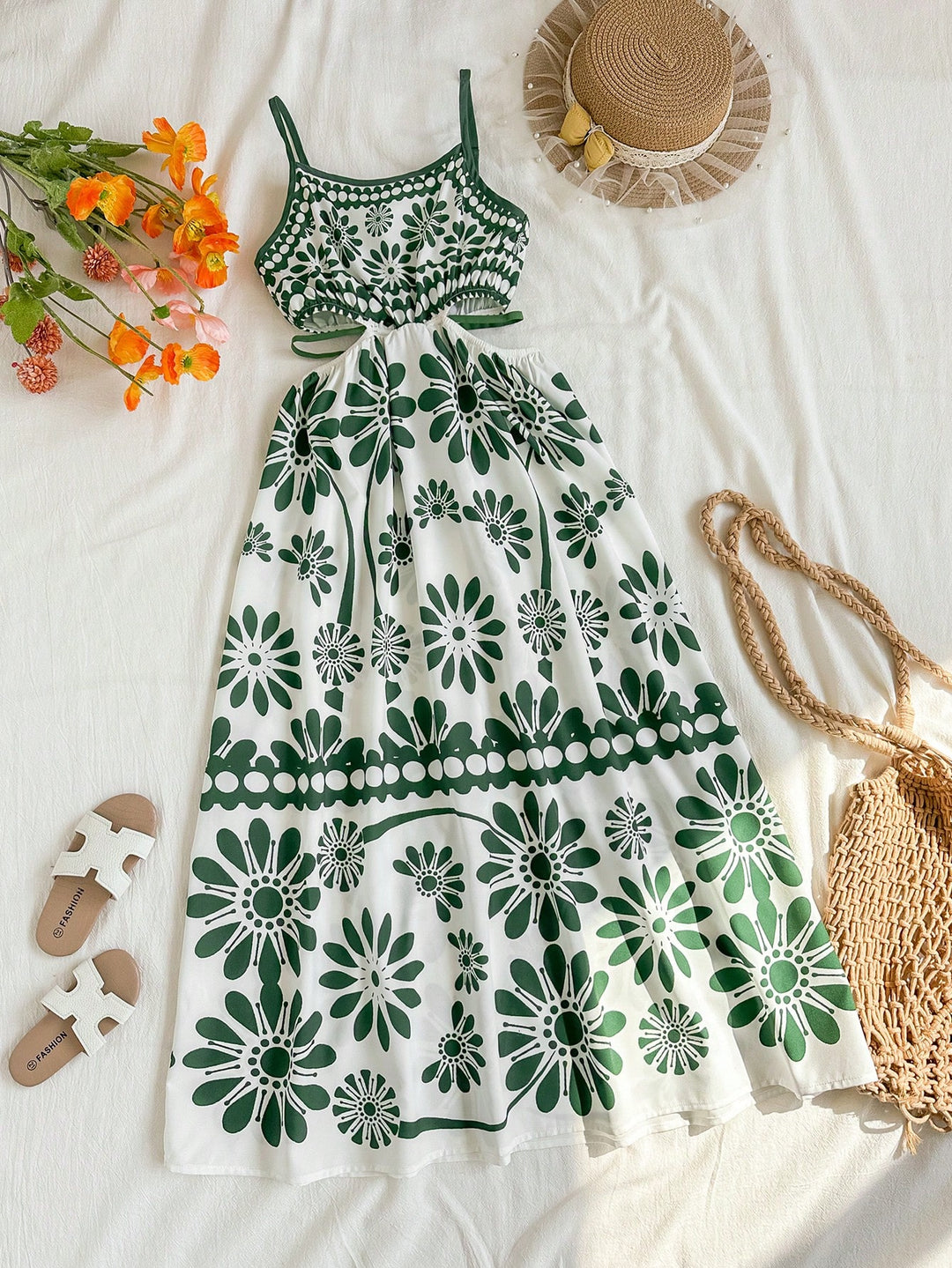Rochie SHEIN, verde